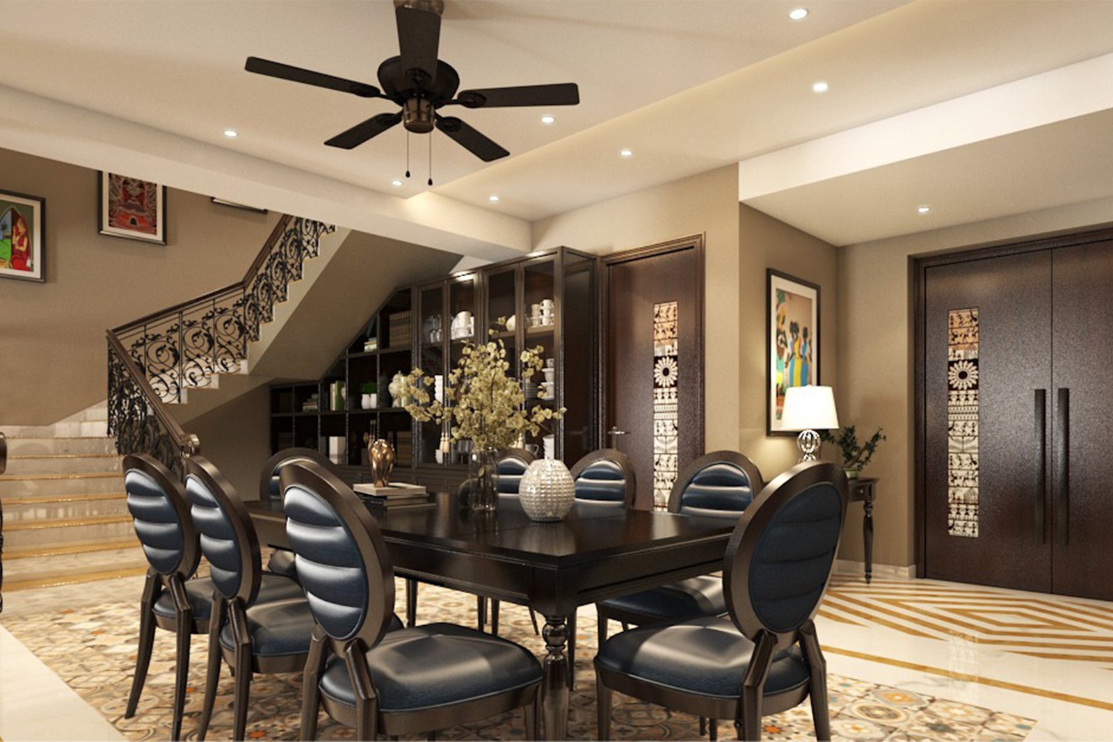 Bolpur House Traditional Interior