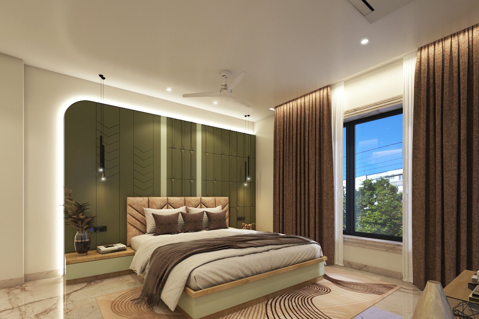 Purulia Residence Elegant Living Area