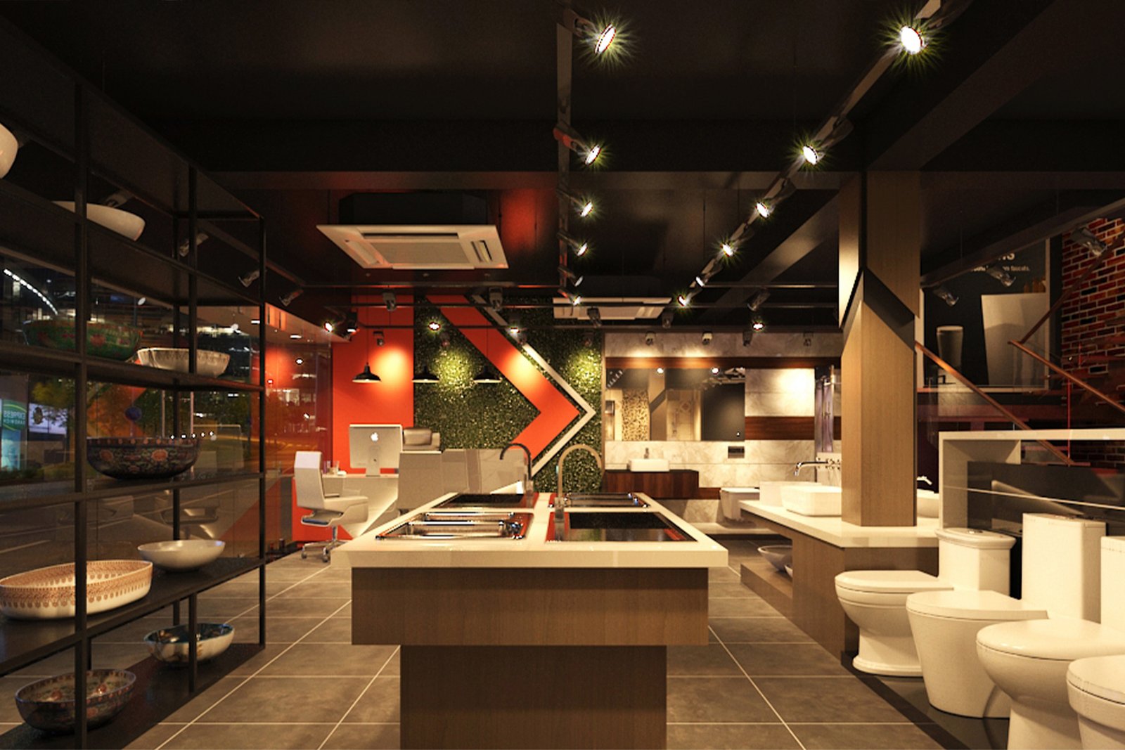 Ranchi Tiles Showroom Commercial Layout