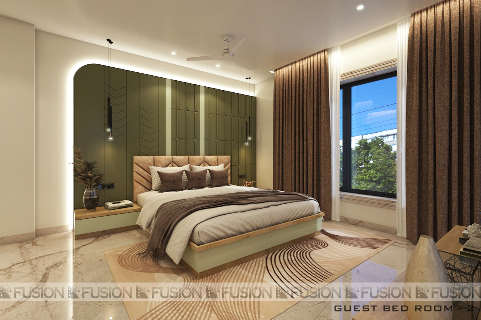 Bedroom Turnkey Interior