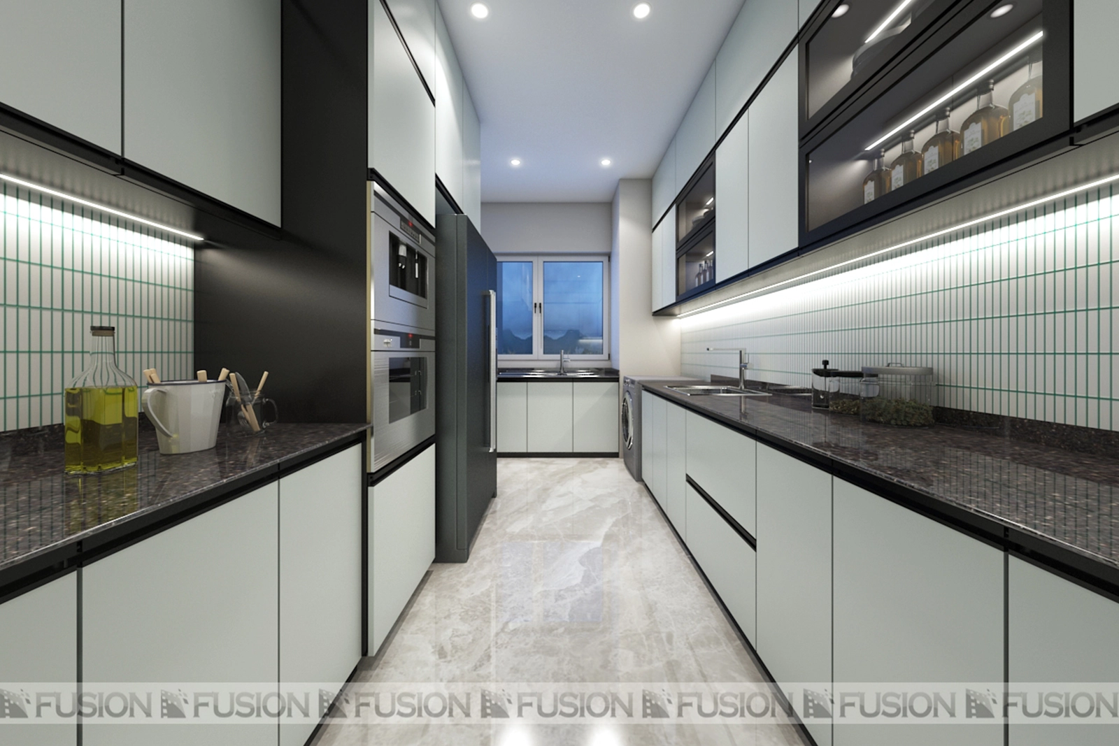Parallel Kitchen Layout
